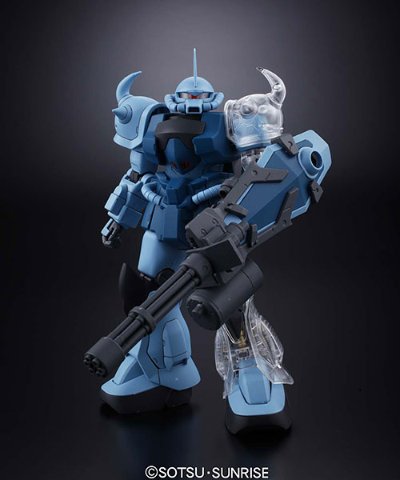 MG 1/100 グフカスタム【クリア外装パーツ付き】