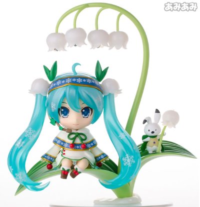 粘土人 #493 雪初音 2015 Snow Bell