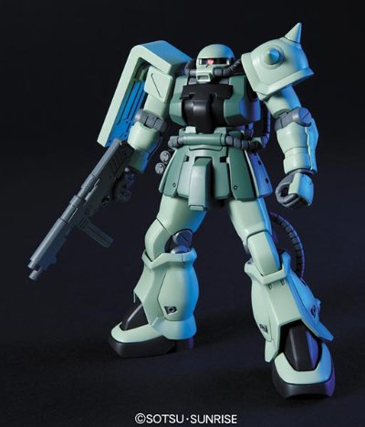 HGUC 1/144 	机动战士高达0083 星尘的回忆 	MS-06F2 扎古II后期型 Zeon ver.