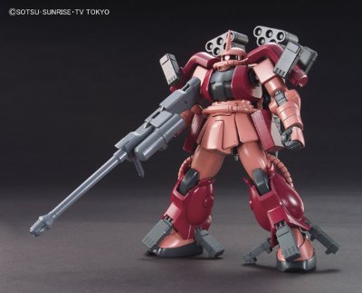HGBF 1/144 高达创战者 MS-06R-AB 惊异扎古