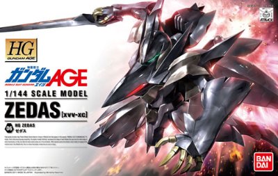 HGAGE#06 1/144 机动战士高达AGE xvv-xc 杰达斯