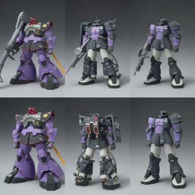 ZEONOGRAPHY ＃3012 黑い三連星SET（旧ザク、ザク2、ドム）