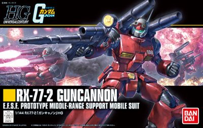 HGUC 机动战士高达 RX-77-2 钢加农 Revive ver.