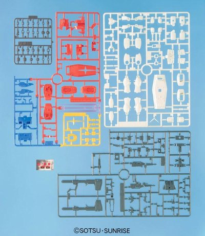 HGUC 1/144 	机动战士高达 	RX-78-2 高达 ＆ MS-06F 扎古II ＆ FF-X7 核心战机