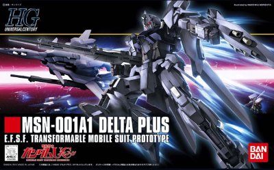HGUC 1/144 	机动战士高达UC  MSN-001A1 德尔塔Plus