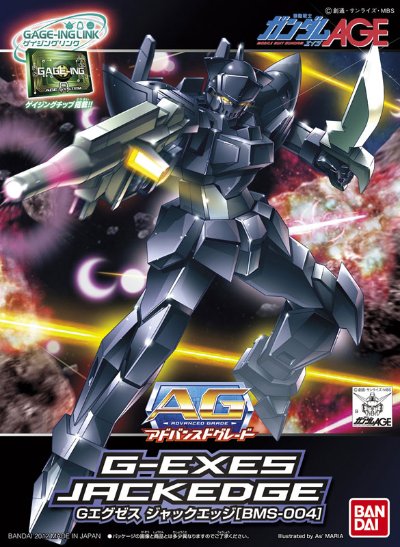 AG 1/144 Gエグゼス ジャックエッジ 『高达AGE』より