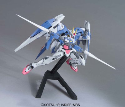 HG00#38 1/144 机动战士高达00 第二季 GN-0000+GNR-010 00强化组模 海老川配色版