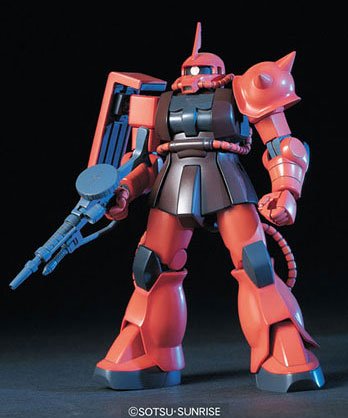 HGUC 1/144 	机动战士高达  MS-06S 指挥官用型扎古II