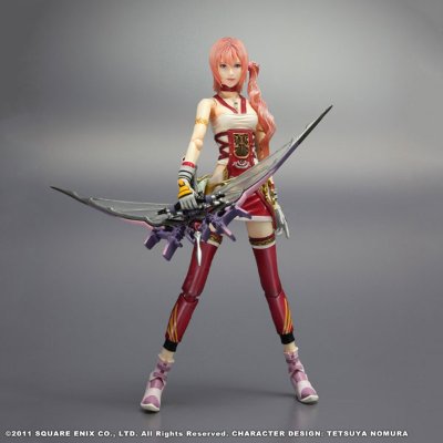 PlayArts改 最终幻想XIII-2 塞拉・法隆 可动手办