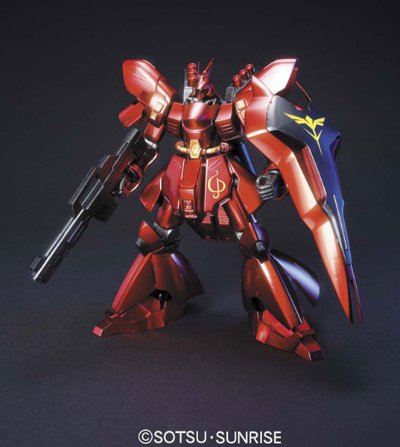 HGUC 1/144 	机动战士高达 逆袭的夏亚 	MSN-04 沙扎比 Metallic Coating Ver.