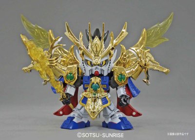 BB戦士 三国伝 动画版 046 真 翔烈帝 龍装 刘备高达・天玉鎧 蒼龍