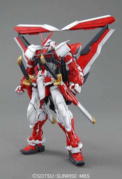 MG 1/100 机动战士高达SEED VS ASTRAY  MBF-P02KAI 异端高达红色机改