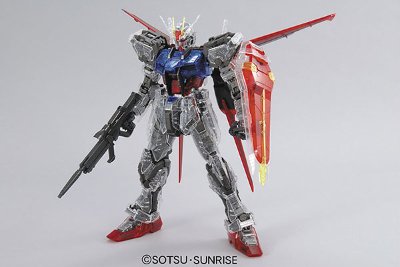 PG 机动战士高达SEED  GAT-X105+AQM/E-X01 空战强袭高达 30周年纪念 Color Clear ver.