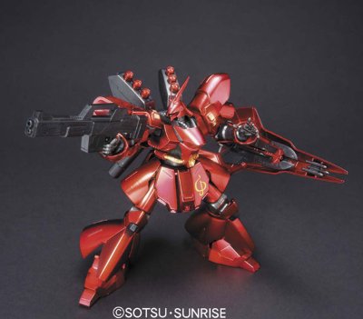 HGUC 1/144 	机动战士高达 逆袭的夏亚 	MSN-04 沙扎比 Metallic Coating Ver.
