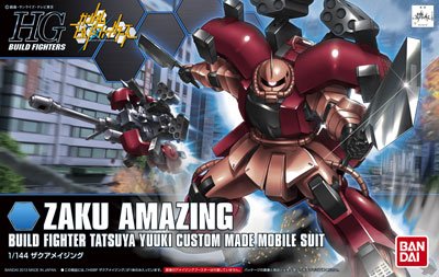 HGBF 1/144 高达创战者 MS-06R-AB 惊异扎古