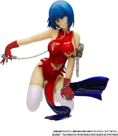 一騎当千DD 呂蒙子明 DVD BOX版チャイナ礼服ver. 宮沢模型限定レッドカラー