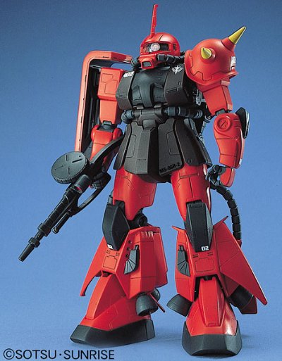 MG 1/100 MS-06R-2 ザクII 强尼・雷电少佐機 Ver.1.0