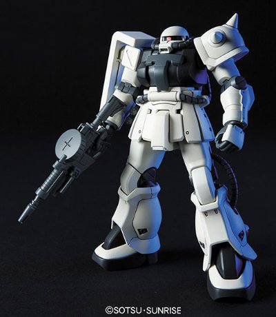 HGUC 1/144 	机动战士高达0083 星尘的回忆 	MS-06F2 扎古II后期型 联邦样式