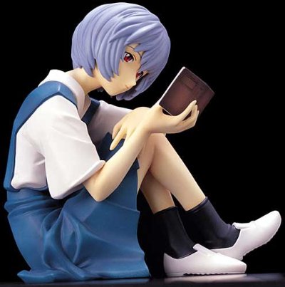 EVA 绫波丽 -制服ver.-（読書するレイ） 未涂装