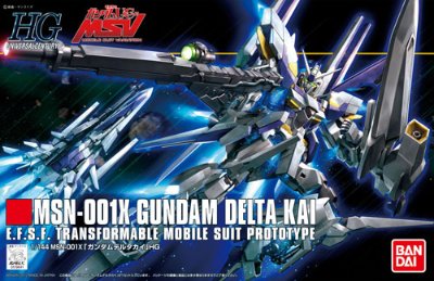HGUC 1/144 机动战士高达UC MSV MSN-001X 高达 德尔塔 改