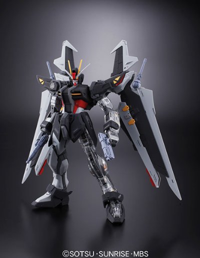 MG 1/100 ストライクノワール高达【クリア外装パーツ付き】