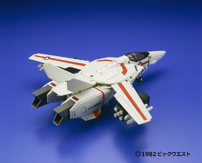 超时空要塞Macross 1/48 完全変形版 VF-1J 一条辉 机 単品