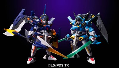 ダン铁球戦机 LBX Z-モード系列 LBX伊卡洛斯・ゼロ＆LBX伊卡洛斯・フォース 涂装済み