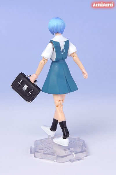 ミクロマン ミクロアクション系列 EVA 绫波丽(制服Ver.2)