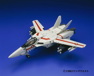 超时空要塞Macross 1/48 完全変形版 VF-1J 一条辉 机 単品