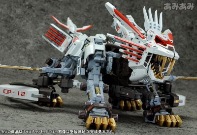 索斯机兽 RZ-028 白色超重剑长牙狮 一部涂装済Plastic Kit irisawa流通限定品