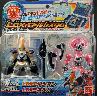 ダン铁球戦机 LBXバトルカスタムFigure Set LBXエルシオン＆LBX智慧女神号