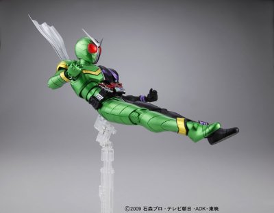 MG フィギュアライズ 1/8 假面骑士W サイクロンジョーカー 可动手办
