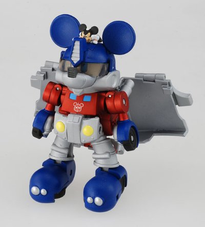 变形金刚 ディズニーレーベル ミッキーマウストレーラー カラー