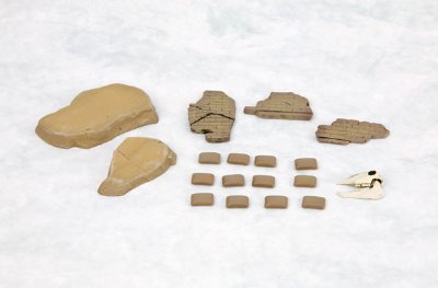 M.S.G モデリングサポートグッズ ジオ・チェーンベース 01 砂漠情景SET 単品