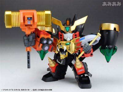 D-スタイル 勇者王GaoGaiGar ゴルディマーグ＆ステルスガオーII パーツSET Plastic Kit