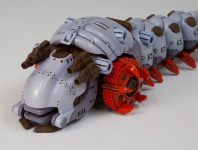 ZOIDS（ゾイド） HMM系列 EMZ-15 モルガ＆モルガ（キャノリーユニット装着型） Plastic Kit