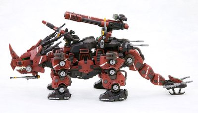 HMM ZOIDS 1/72 EZ-004 突击三觭龙
