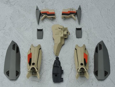 群雄【动】＃001CV 超时空要塞plus YF-19対応ファスト巴克 単品