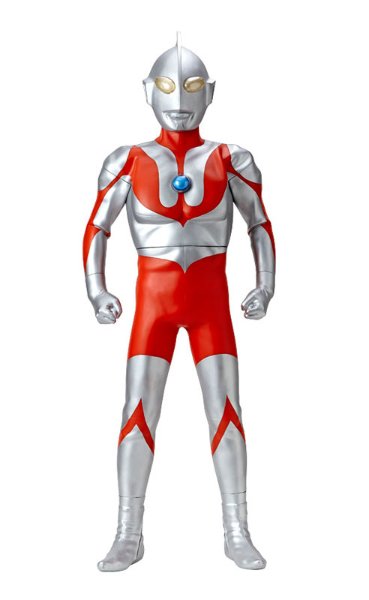 复刻版 全高80cm涂装済み组立てモデル ハイパーソフビ「奥特曼」