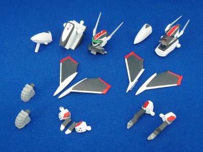 超时空要塞F(Frontier) VF100’s VF-25FMessiah Valkyrie(早乙女有人机)