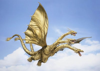 S.H.MonsterArts  哥斯拉大战基多拉 基多拉
