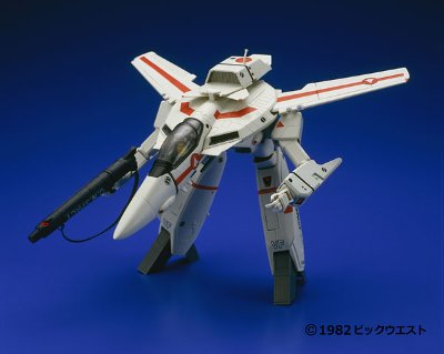 超时空要塞Macross 1/48 完全変形版 VF-1J 一条辉 机 単品