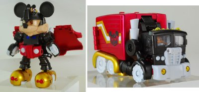 变形金刚 ディズニーレーベル ミッキーマウストレーラー スタンダード