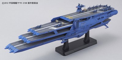 宇宙战舰大和号2199 1/1000 大ガミラス帝国军 ガイペロン级多层式航宙母舰〈シュデルグ〉