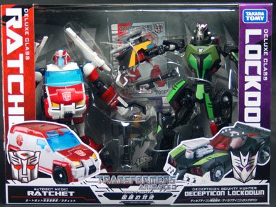 变形金刚 ラチェット VS ロックダウン
