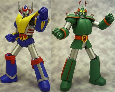 メカアクション系列 ブロッカー军団IVマシーンブラスター ロボクレス＆ブルシーザー 宫沢模型限定版