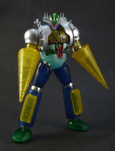 ダイナマイトアクション！ No.1 钢铁吉克(先代) 宫沢模型限定クリアカラー版 『钢铁神吉克』より