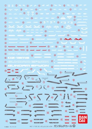 高达デカールVol.98 MG高达エピオンEW用