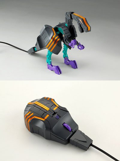 变形金刚 デヴァイスレーベル ダイナザウラー operating LASER MOUSE