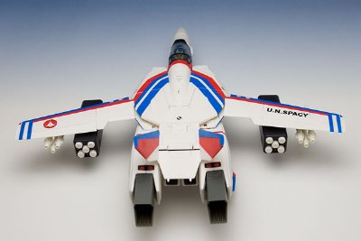 超时空要塞マクロス 1/48 完全変型版 VF-1A エンジェルバーズ仕様机